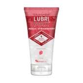 Интимный гель-смазка на водной основе Lubrimax Magic Strawberry - 75 мл. - ИнтелБИО - купить с доставкой в Муроме
