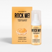 Жидкий вибратор Nuei Rock Me! с ароматом печенья и сливок - 20 мл. - Nuei cosmetics - купить с доставкой в Муроме
