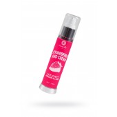 Массажное масло 2-в-1 с разогревающим эффектом и вкусом клубники со сливками - 50 мл. - Secret Play - купить с доставкой в Муроме