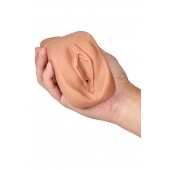 Маструбатор-вагина с вибрацией Soft   Wet Renata Realistic Tan Masturbator - Blush Novelties - в Муроме купить с доставкой