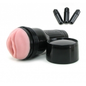 Мастурбатор-вагина Fleshlight - Vibro Pink Lady Touch с вибрацией - Fleshlight - в Муроме купить с доставкой