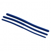 Набор из 3 синих силиконовых уретральных расширителей Invasion Silicone Urethral Sound Trainer Set - XR Brands - купить с доставкой в Муроме