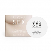 Массажная свеча для всего тела Slow Sex - 50 гр. - Bijoux Indiscrets - купить с доставкой в Муроме