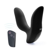 Черный вибромассажер простаты 3,5’’ Remote Control Curve P-spot Massager - 12 см. - Erokay - в Муроме купить с доставкой