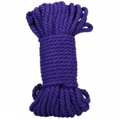 Фиолетовая верёвка для связывания и фиксации Bind Tie - 15,24 м. - Doc Johnson - купить с доставкой в Муроме