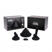 Конусный вибромассажер Cowgirl Cone с 2 насадками - CowGirl - купить с доставкой в Муроме