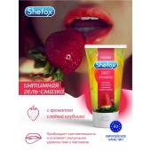 Интимная гель-смазка Shefox «Сладкая клубника» - 50 мл. - Shefox - купить с доставкой в Муроме