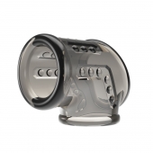 Дымчатая насадка на пенис и мошонку - Baile - в Муроме купить с доставкой