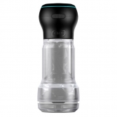 Набор PowerBlow   Feel Pocket Stroker Crystal: мастурбатор и интерактивная насадка - Kiiroo - в Муроме купить с доставкой