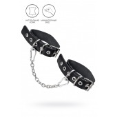 Черные оковы из одного ремешка с люверсами - Pecado - купить с доставкой в Муроме