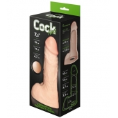 Телесный фаллоудлинитель с мошонкой Cock Next - 19 см. - LOVETOY (А-Полимер) - в Муроме купить с доставкой