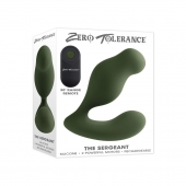 Вибромассажер простаты The Sergeant цвета хаки - Zero Tolerance - в Муроме купить с доставкой