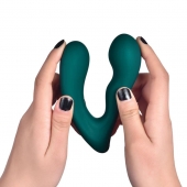 Темно-бирюзовый вибромассажер простаты Solstice X - Magic Motion - в Муроме купить с доставкой