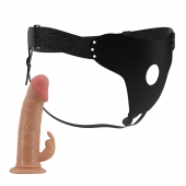 Телесный мужской страпон Mavis - Baile - купить с доставкой в Муроме