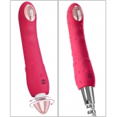 Малиновая насадка на душ с вибрацией Showers to orgasm - 20,1 см. - Orion - купить с доставкой в Муроме