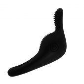 Чёрное эрекционное виброкольцо Thimble - Baile - в Муроме купить с доставкой