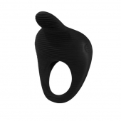 Чёрное эрекционное виброкольцо Thimble - Baile - в Муроме купить с доставкой