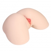 Мастурбатор-полуторс с двойным слоем материала и вибрацией Jenny Onahole Real Hips - KOKOS - в Муроме купить с доставкой