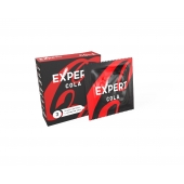 Презервативы с ароматом колы Expert Cola - 3 шт. - Expert - купить с доставкой в Муроме