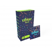 Светящиеся в темноте презервативы Expert Neon - 15 шт. - Expert - купить с доставкой в Муроме