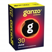 Ароматизированные презервативы Ganzo Juice - 30 шт. - Ganzo - купить с доставкой в Муроме