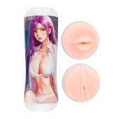 Двусторонний мастурбатор аниме - ротик и вагина - Tokyo Style - в Муроме купить с доставкой