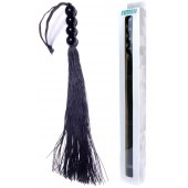 Черная силиконовая плеть - 37 см. - Boys of Toys - купить с доставкой в Муроме