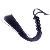 Черная силиконовая плеть - 37 см. - Boys of Toys - купить с доставкой в Муроме