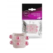 Прозрачная насадка на пенис с цветными шариками - Erowoman-Eroman - в Муроме купить с доставкой