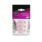 Прозрачная сквозная насадка на пенис с цветными шариками - Erowoman-Eroman - в Муроме купить с доставкой