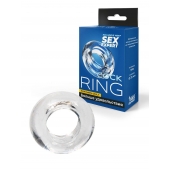 Прозрачное эрекционное кольцо-бублик - Sex Expert - в Муроме купить с доставкой