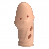 Телесная насадка на пенис Booker - 8 см. - Baile - в Муроме купить с доставкой