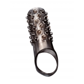 Дымчатая насадка на пенис с выпуклостями - 12 см. - Sex Expert - в Муроме купить с доставкой