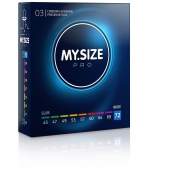 Презервативы MY.SIZE размер 72 - 3 шт. - My.Size - купить с доставкой в Муроме