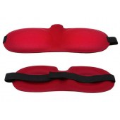 Красная глухая маска на резинке - Sitabella - купить с доставкой в Муроме