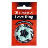 Цветное эрекционное кольцо с 5 бусинами Love Ring - Sitabella - в Муроме купить с доставкой