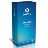 Презервативы OKOTO Mega Mix - 18 шт. - Sitabella - купить с доставкой в Муроме