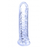 Прозрачная насадка-удлинитель Stretchy Touch - 18 см. - NMC - в Муроме купить с доставкой