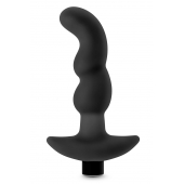 Черный вибромассажер простаты Prostate Massager 03 - 15,2 см. - Blush Novelties - в Муроме купить с доставкой