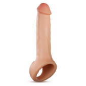 Телесная насадка-удлинитель Thrive 8.75 Inch Realistic Penis Extender Sleeve - 22,2 см. - Blush Novelties - в Муроме купить с доставкой