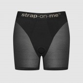 Трусики-шорты для фиксации насадок Strap-on-me Harness Lingerie Halo - size XS - Strap-on-me - купить с доставкой в Муроме