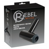 Черный мастурбатор с удобной ручкой Masturbator with 2 Functions - Orion - в Муроме купить с доставкой