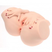 Телесный мастурбатор-полуторс Barbie - Naked Factory - в Муроме купить с доставкой