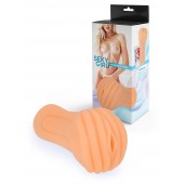 Эластичный мастурбатор в виде вагины телесного цвета - Sexy Girl - в Муроме купить с доставкой