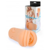 Телесный мастурбатор-вагина с рельефом на поверхности - Sexy Girl - в Муроме купить с доставкой