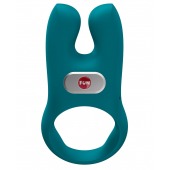 Зеленое эрекционное виброкольцо Nos - Fun Factory - в Муроме купить с доставкой