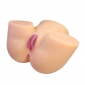 Телесный мастурбатор Liora с 2 любовными тоннелями - Baile - в Муроме купить с доставкой