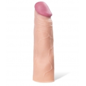 Реалистичная насадка с ярко выраженной головкой - 16,5 см. - A-toys - в Муроме купить с доставкой