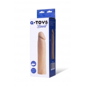 Реалистичная насадка с ярко выраженной головкой - 16,5 см. - A-toys - в Муроме купить с доставкой