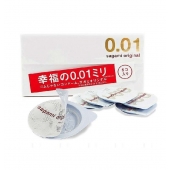 Супер тонкие презервативы Sagami Original 0.01 - 5 шт. - Sagami - купить с доставкой в Муроме